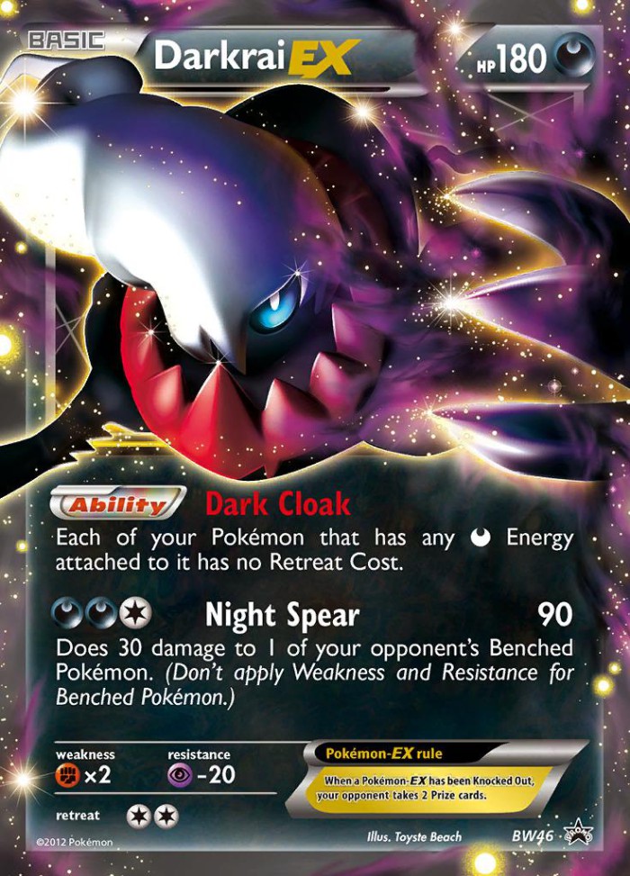 Carte Pokémon: Darkrai EX [Darkrai EX]