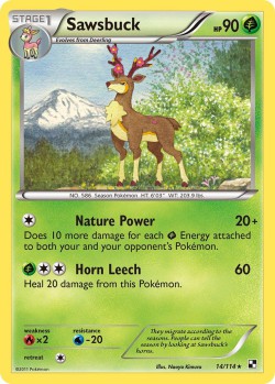 Carte Pokémon: Sawsbuck