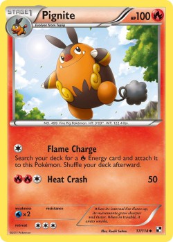 Carte Pokémon: Pignite