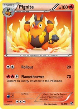 Carte Pokémon: Pignite