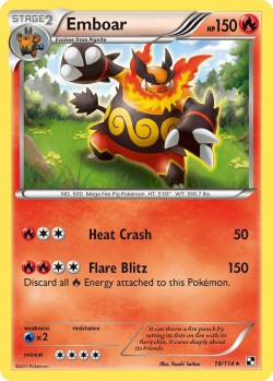 Carte Pokémon: Emboar