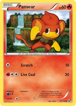 Carte Pokémon: Pansear