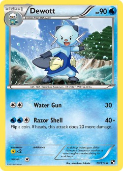 Carte Pokémon: Dewott