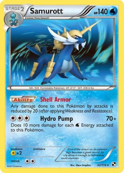 Carte Pokémon: Samurott