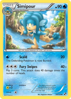 Carte Pokémon: Simipour
