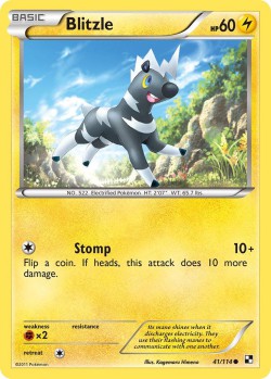 Carte Pokémon: Blitzle