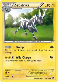 Carte Pokémon: Zebstrika