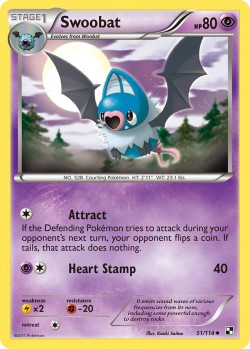 Carte Pokémon: Swoobat
