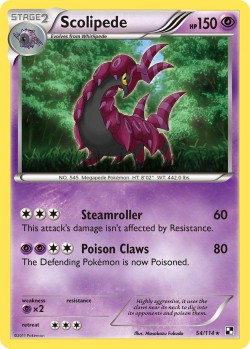 Carte Pokémon: Scolipede