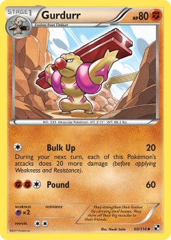 Carte Pokémon: Gurdurr