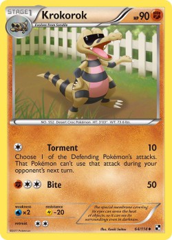Carte Pokémon: Krokorok