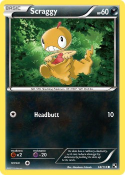 Carte Pokémon: Scraggy