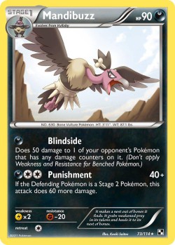 Carte Pokémon: Mandibuzz