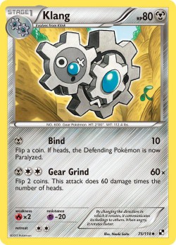 Carte Pokémon: Klang