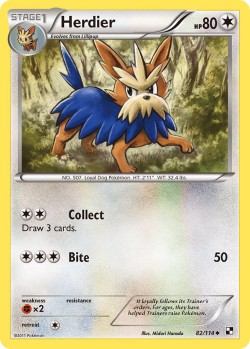 Carte Pokémon: Herdier