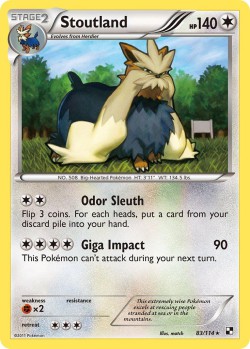 Carte Pokémon: Stoutland