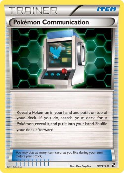 Carte Pokémon: Pokémon Communication
