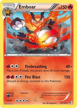 Carte Pokémon: Emboar