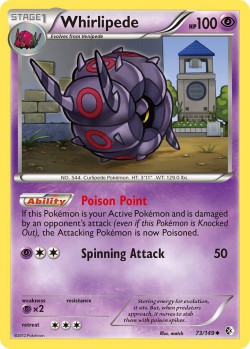 Carte Pokémon: Whirlipede