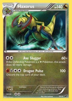 Carte Pokémon: Haxorus