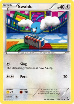 Carte Pokémon: Swablu