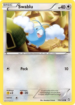 Carte Pokémon: Swablu