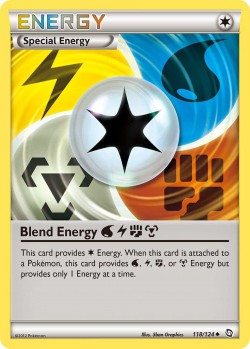 Carte Pokémon: Blend Energy Water Lightning Fighting Metal