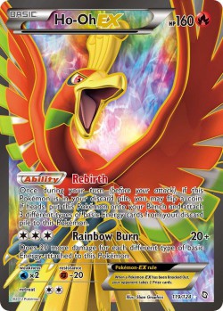 Carte Pokémon: Ho-Oh EX