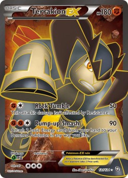 Carte Pokémon: Terrakion EX