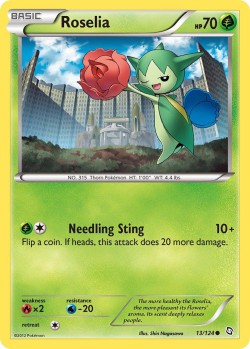 Carte Pokémon: Roselia