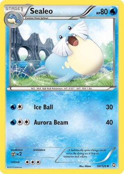 Carte Pokémon: Sealeo