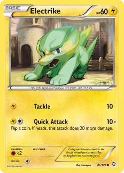 Carte Pokémon: Electrike