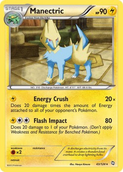 Carte Pokémon: Manectric