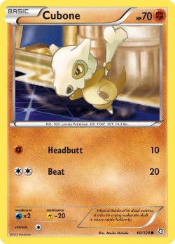 Carte Pokémon: Cubone