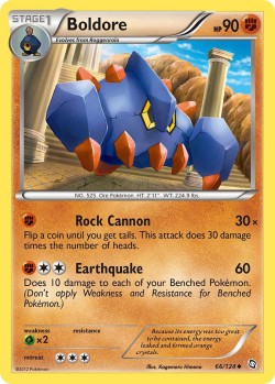 Carte Pokémon: Boldore