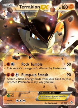 Carte Pokémon: Terrakion EX