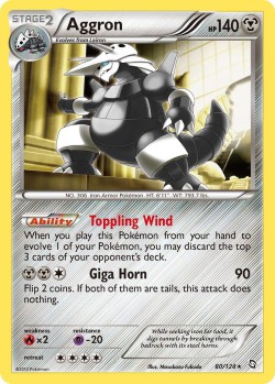 Carte Pokémon: Aggron