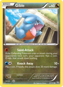 Carte Pokémon: Gible