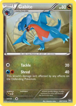 Carte Pokémon: Gabite