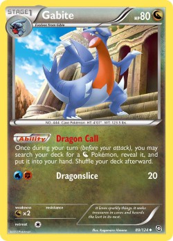 Carte Pokémon: Gabite