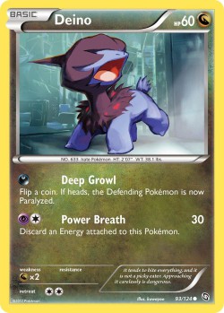 Carte Pokémon: Deino