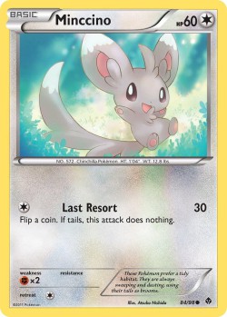 Carte Pokémon: Minccino