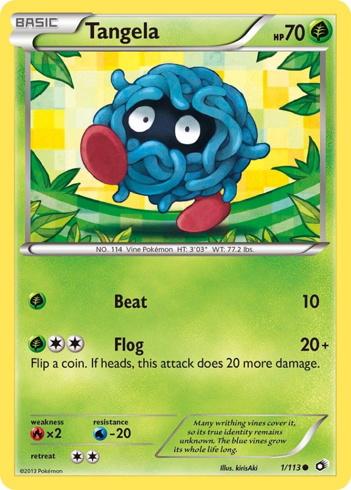 Carte Pokémon: Tangela [Saquedeneu]