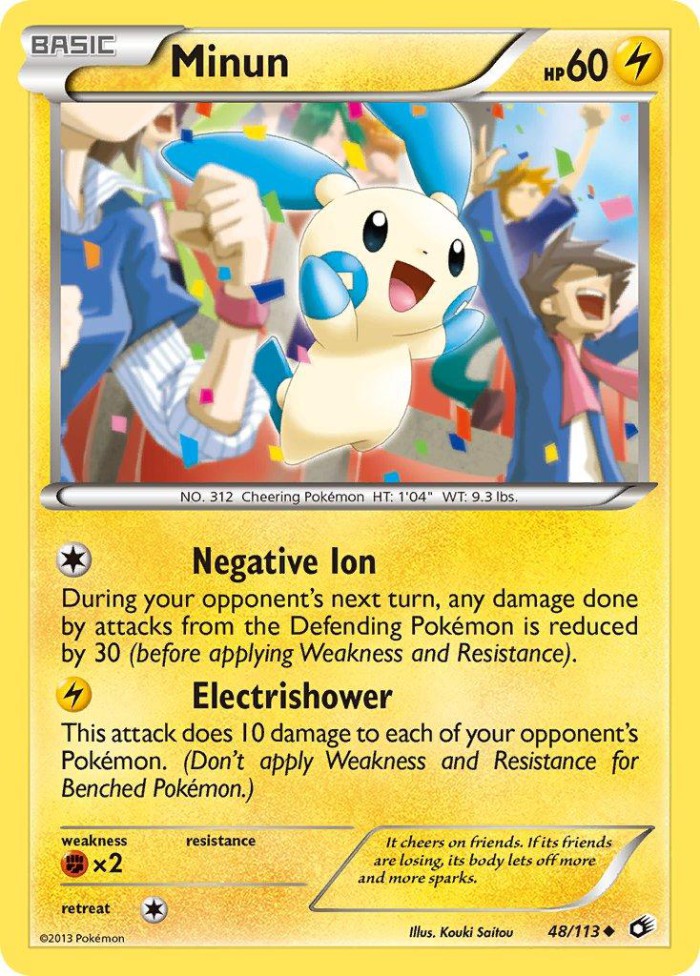 Carte Pokémon: Minun [Négapi]