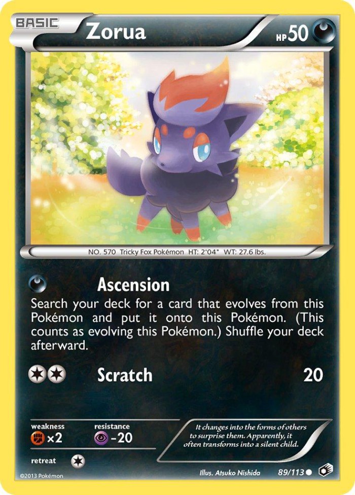 Carte Pokémon: Zorua [Zorua]