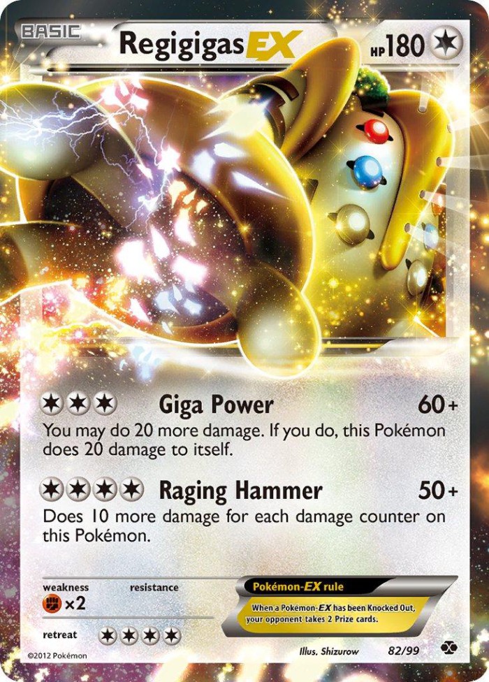 Carte Pokémon: Regigigas EX [Regigigas EX]