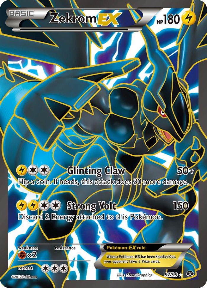 Carte Pokémon: Zekrom EX [Zekrom EX]