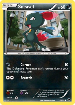 Carte Pokémon: Sneasel