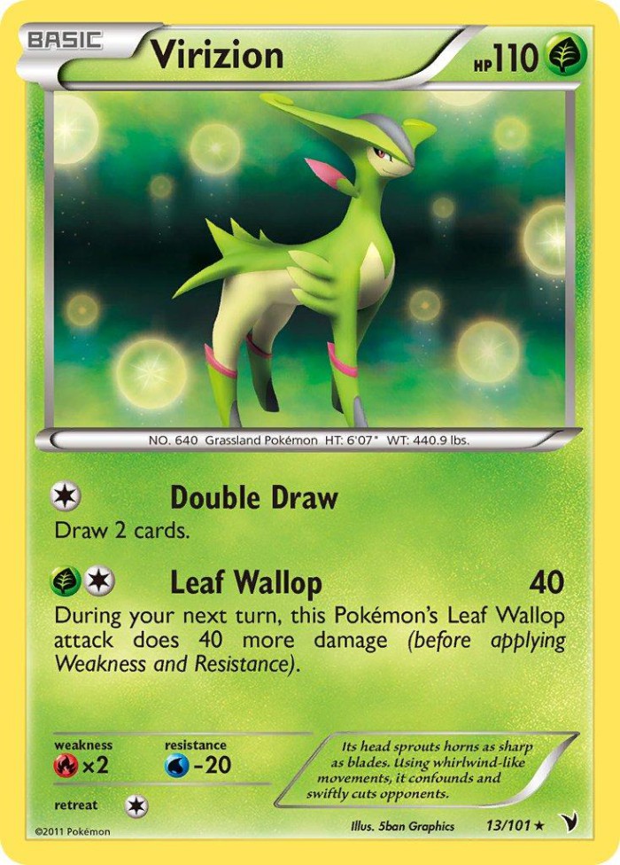 Carte Pokémon: Virizion [Viridium]