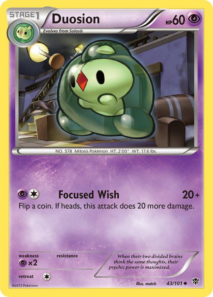 Carte Pokémon: Duosion [Méios]